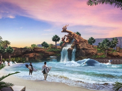 شاهد .. أول صور لتصاميم مشروع القدية الذي يحاكي ديزني لاند ويضم منتزه هو الأضخم من نوعه في العالم