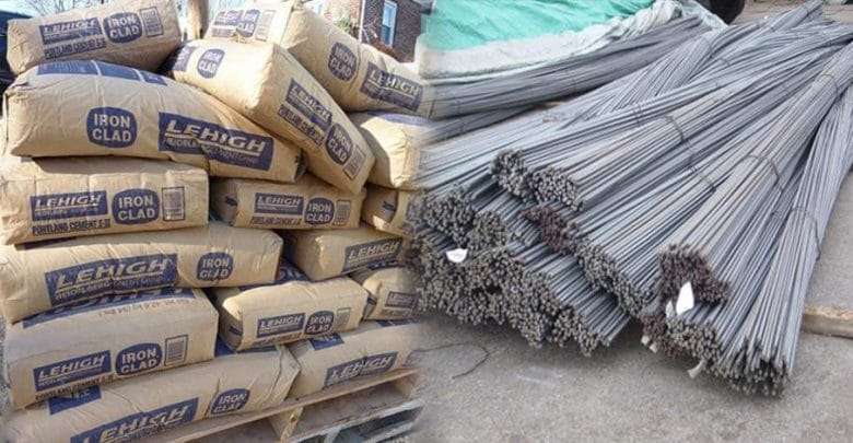 أسعار مواد البناء والحديد والأسمنت