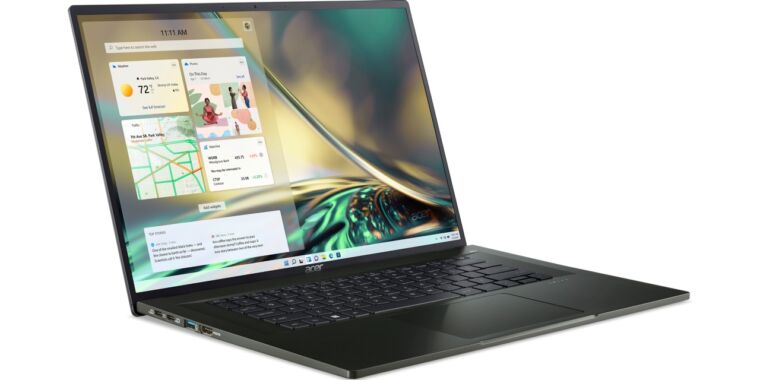 يعد الكمبيوتر المحمول Swift Edge الذي يعمل بتقنية AMD من أيسر بمثابة تذكير لطيف بخط Intel.