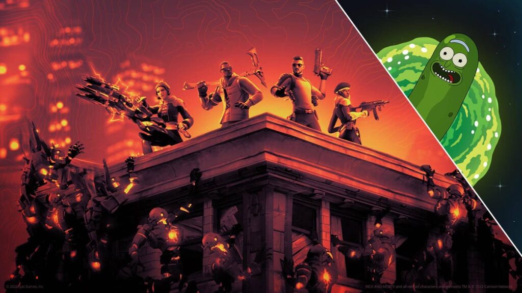 Fortnite تقدم Rick Pickle مجانًا ، وتوجه الشتائم إلينا جميعًا