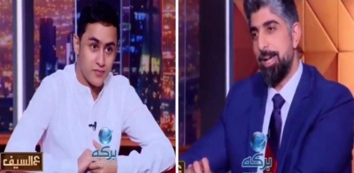"الكبر بالعقل مو بالعمر ".. شاهد.. ملاسنة بين مشهور سناب "طوني الشمري" ومذيع قناة كويتية على الهواء