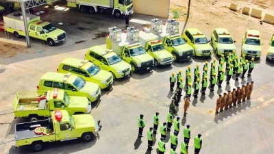 بيان عاجل من الدفاع المدني ‏⁧‬⁩ يدعو لتوخي الحيطة والحذر بشأن هطول أمطار رعدية على هذه المناطق
