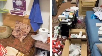 شاهد.. مداهمة شقة سكنية لوافدين وسط الرياض.. وبعد تفتيشها كانت المفاجأة