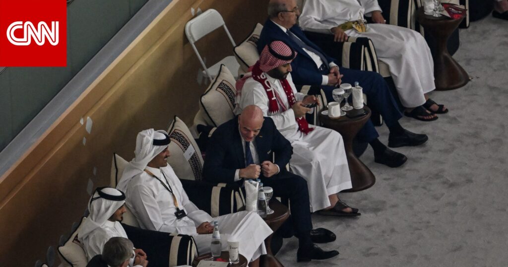 نص رسالة محمد بن سلمان إلى تميم بن حمد بعد حضور افتتاح مونديال قطر