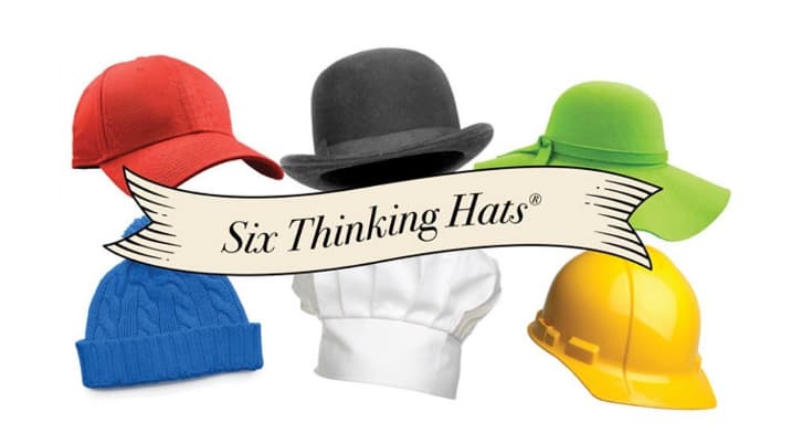 قبعات التفكير الست