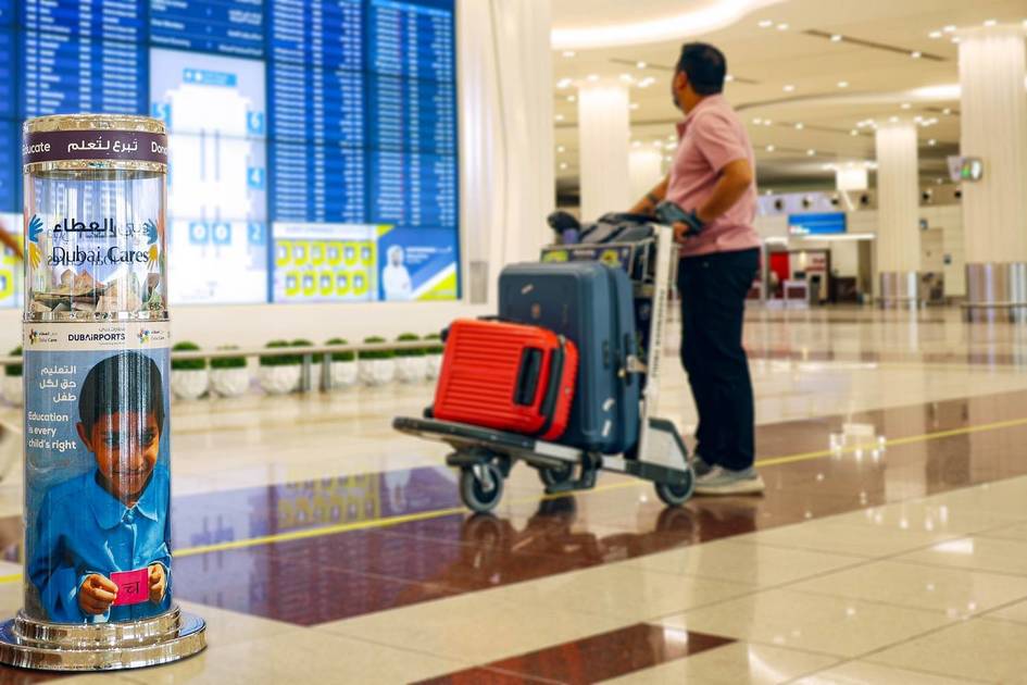 950 ألف درهم.. مطارات دبي تدعم «جواز سفر من أجل الدخل»