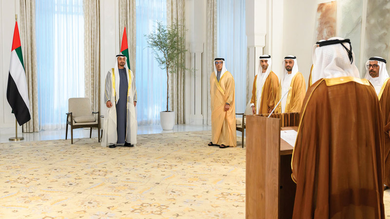 أمام رئيس الدولة.. سفـــيرا الإمارات لدى قطر وكينيا يؤديان اليمين القانونية
