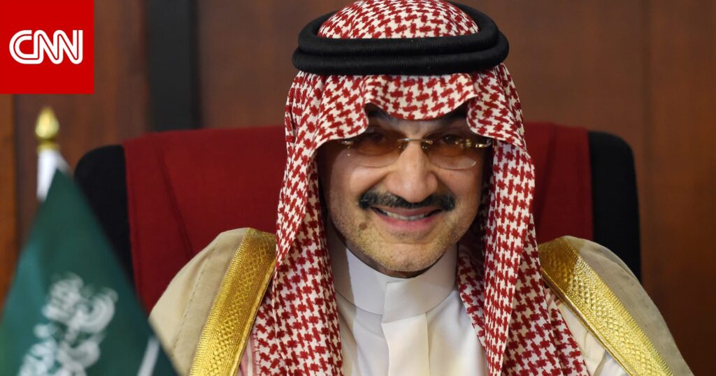 الأمير الوليد بن طلال يجري اتصالاً مع نيمار بعد انتقاله إلى نادي الهلال السعودي