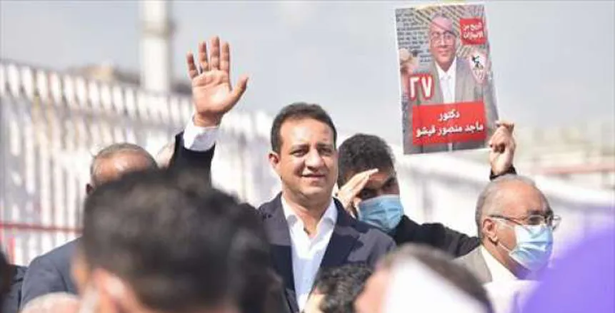 أحمد مرتضى منصور قائما بأعمال رئيس نادي الزمالك «خاص»