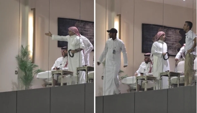 انفعال مسلي آل معمر أثناء مباراة النصر والاتفاق! • المرصد الرياضية
