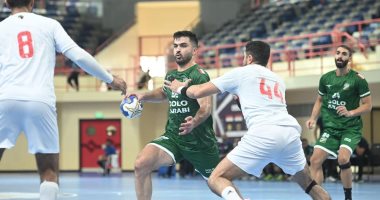 خسارة يد الزمالك أمام العربى الكويتى 33/32 فى البطولة العربية