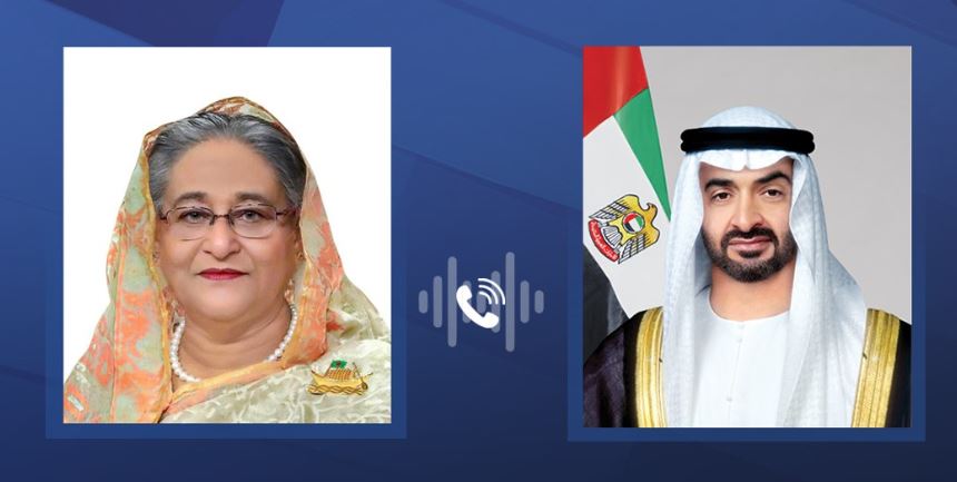 رئيس الدولة يتلقى اتصالاً هاتفياً من رئيسة وزراء بنغلاديش.. أعربت خلاله عن تقديرها لدور الإمارات في الإفراج عن الموظفين الأمميين باليمن