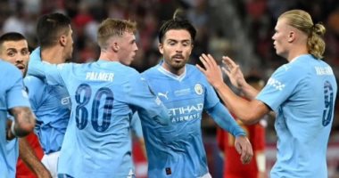 مانشستر سيتى يتوج بالسوبر الأوروبي للمرة الأولى فى تاريخه على حساب إشبيلية