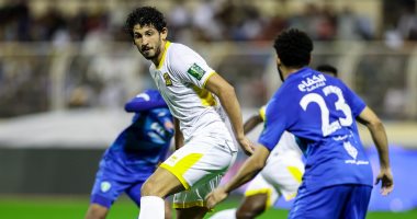مدافع الشباب السعودي بديلا لـ أحمد حجازى فى اتحاد جدة